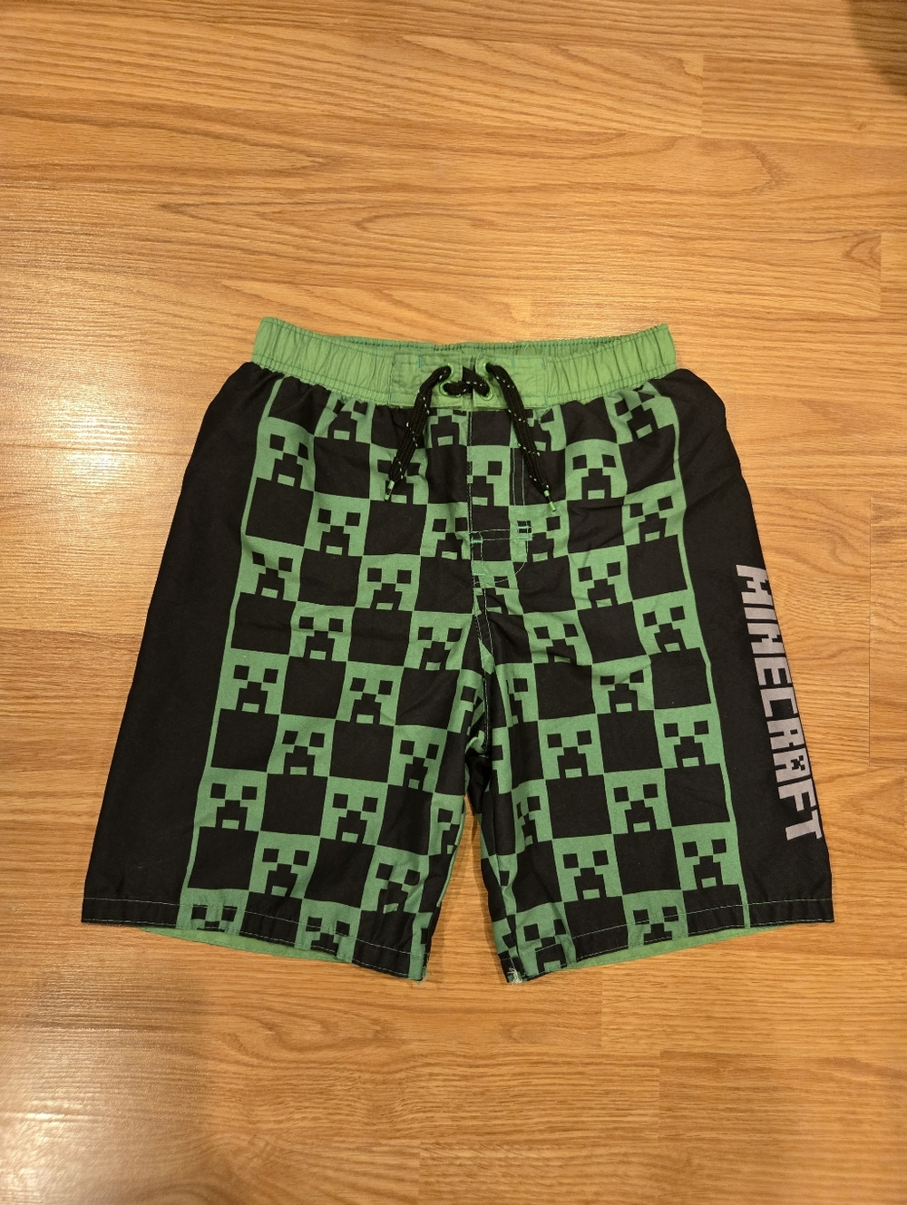 Boys Minecraft Swim Trunks